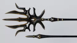 Magic Staff Low-poly 3D model