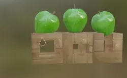 manzana verde  3D model