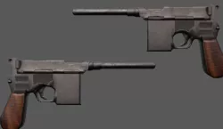 Mauser - German WW2 Weapon Low-poly 3D model