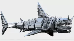 Mechanical Shark 3D model