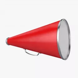 Megaphone 3D model