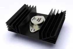 Metal transistor Low-poly 3D model