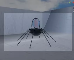 mistic alien creature 3D model