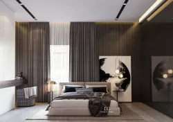 Modern Master Bedroom 3D model