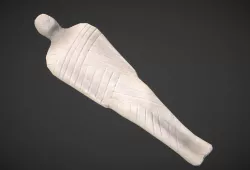 Mummy Low-poly 3D model