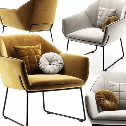 Nido Lounge Chair 3D model