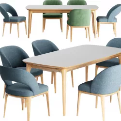 Niff Naff Chair PLAY Table 3D model