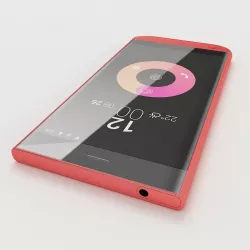 Obi Worldphone SJ1 5 Red 3D model