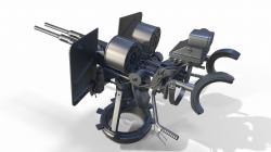 oerlikon 25mm kba automatic cannon 3d models 【 STLFinder