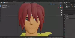 Olden Warrior stylized character 2 Low-poly 3D model