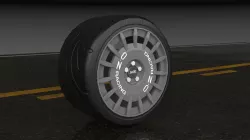 OZ Racing Wheel model Low-poly 3D model