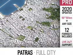 Patras Low-poly 3D model