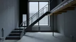 Photo Realistic Interior Scene Low-poly 3D model