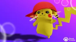 Pikachu Cute 3D model