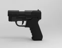 pistol 3D model