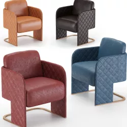 Poltrona Armchair Cloth 3D model
