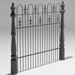 Railing 3D model