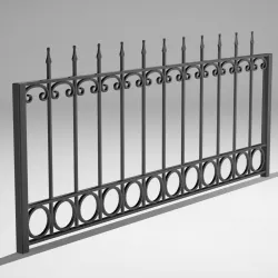Railing 3D model