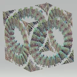 Rainbow Cube 3D model