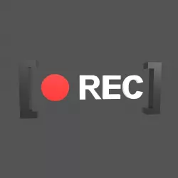 REC Symbol v3 001 Low-poly 3D model