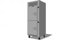 Restaurant Reach In Cooler and Freezer 3D model