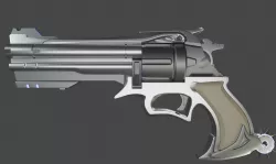 Revolver 3D model