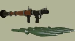 Rocket launcher  3D model