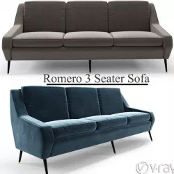 Romero Sofa 3D model