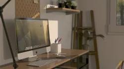 Room for lighting 3D model
