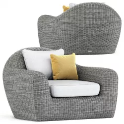 Rush Lounge Chair by Janusetcie 3D model