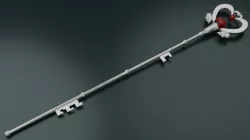 Sailor Pluto Garnet Rod 3D Model 3D model