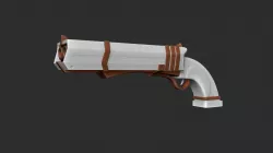 Sci-Fi Short Shotgun - Gun Weaponry - Luxury Low-poly 3D model
