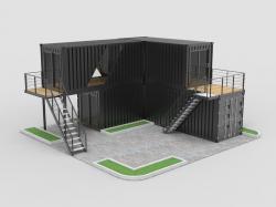 shipping container cafe 3D Models | Page 1 | STLFinder