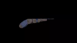Soviet Samopal Gun 01 3d Model PBR Textured Game Ready Low-poly 3D model