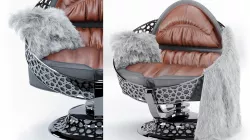 spin comfort armchair 3D model