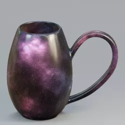 Starfield mug 3D model