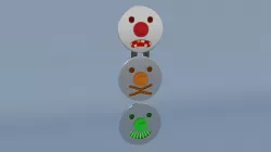    Steampunk traffic light 3D model