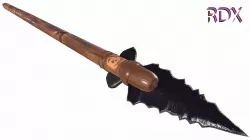 Stone Age spear for hunting Low-poly 3D model
