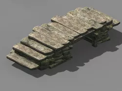 Stone Bridge-Ping Bridge 12 3D model