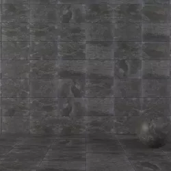 Stone Wall Tiles Alda Anthracite 40x60 Texture