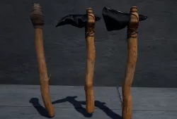 survival game pack Low-poly 3D model