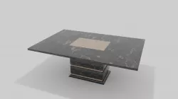 table Low-poly 3D model