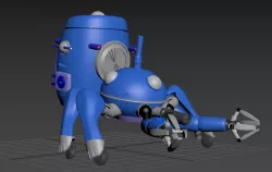 Tachikoma - Ghost in the Shell Low-poly 3D model
