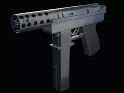 Tec-9 Gun 3D model