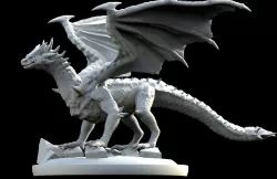 The Wise Dragon Daedalus Zbrush Project File 3D model