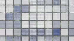 Tilewall with some moss 3D model