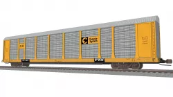 Train Car - Car Carrier - Chessie System Autorack 3D model