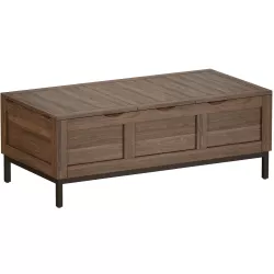 Tucker Grey Rectangular Trunk Crate and Barrel 3D model