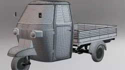 Tuk-tuk Three wheeler 3D model