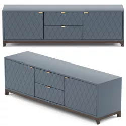  TV stand Case  Low-poly 3D model
